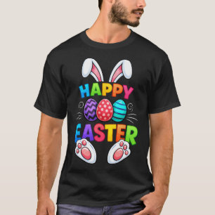 Feliz Dia de Páscoa Meninas Meninos Camisas de Pás
