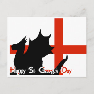 Feliz Dia de São Jorge - Cartão Postal