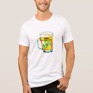 Feliz Dia de São Patrício Caneca de Cerveja Trevo 