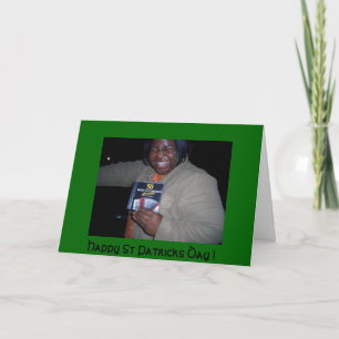 Feliz Dia de São Patrício - cartão engraçado