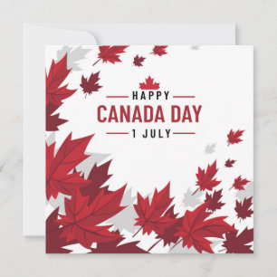 Feliz Dia do Canadá - Cartões de Saudação
