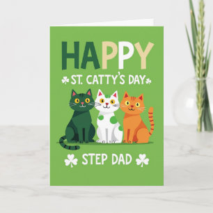 Feliz Dia do Gato Cartão Felino