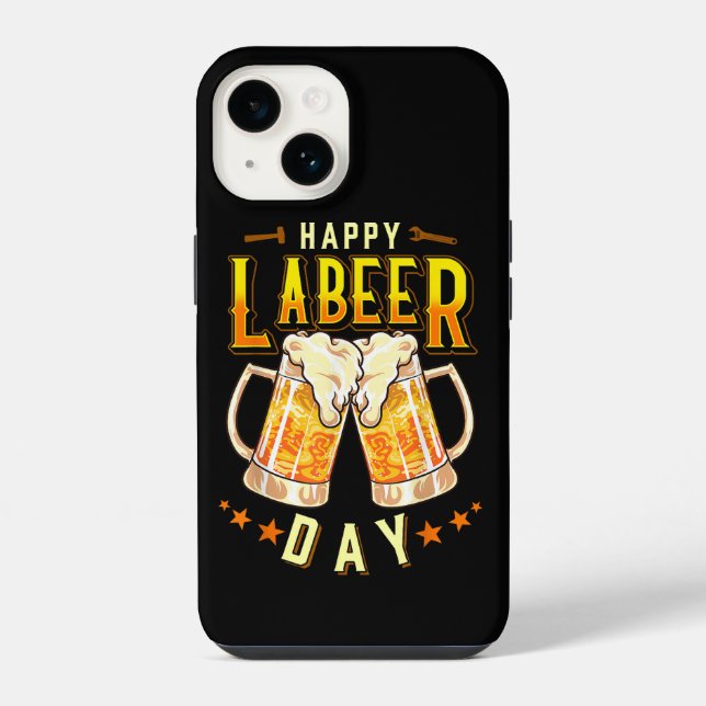 Feliz Dia do Labeer Engraçado Dia do Trabalho (Verso)