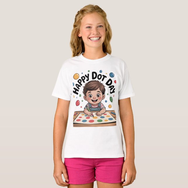 Feliz Dia do Ponto 15 de setembro Camisa de Rosto  (Frente Completa)