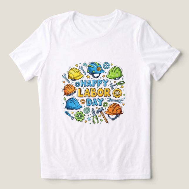 Feliz dia do trabalho (Design frontal)