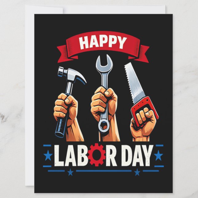 Feliz Dia do Trabalho (Frente)