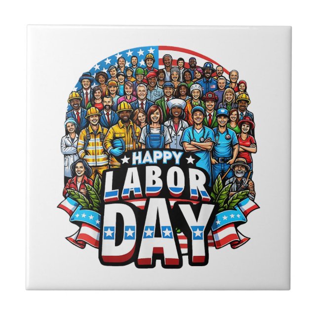 Feliz Dia do Trabalho Americano (Frente)