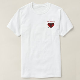 Feliz Dia dos Namorados Camiseta Pocket