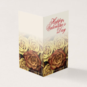 Feliz dia dos namorados com buquê de rosas amarela