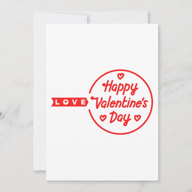 Feliz Dia dos Namorados Convite de Amor (Frente)