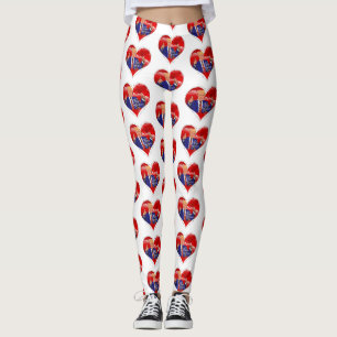 feliz dia dos namorados donald trump leggings
