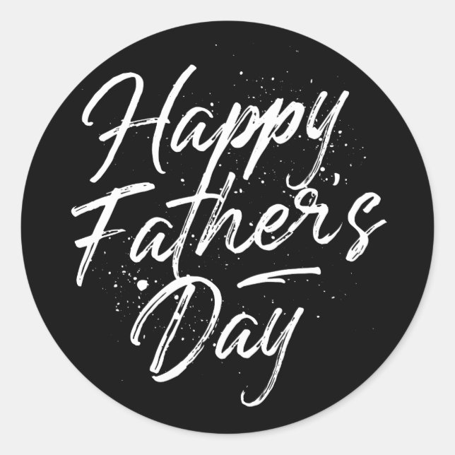 Feliz Dia dos Pais / Adesivos (Frente)