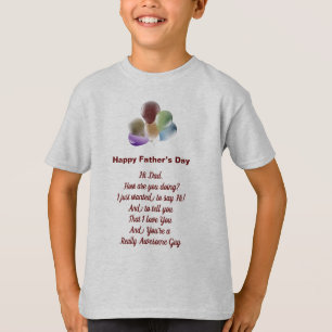 Feliz Dia dos Pais Camisa