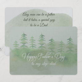 Feliz Dia dos Pais Cartão de Padrasto