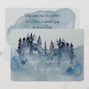 Feliz Dia dos Pais Cartão de Padrasto