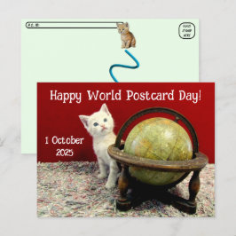 Feliz Dia Mundial do Cartão Postal de Tuffy McStuf
