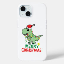 feliz dinossauro de natal