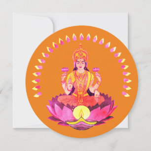 Feliz Diwali - Deepalavi Lakshmi Deusa 1