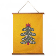 Feliz e árvore de Natal Brilhante