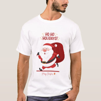 Feliz e Brilho - Camisa do Dia de Natal