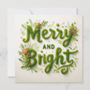 Feliz e Brilho, Cartões de Saudação de Natal