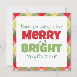 Feliz e Cartões de agradecimentos Brilhante dos pr