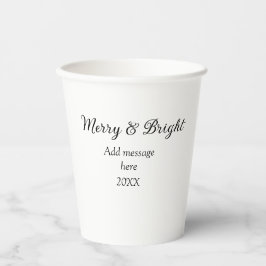 Feliz e feriado de Natal brilhante adicionar mensa