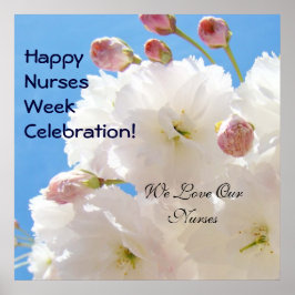 Feliz Enfermeira Semana posters Adoram Enfermeiras