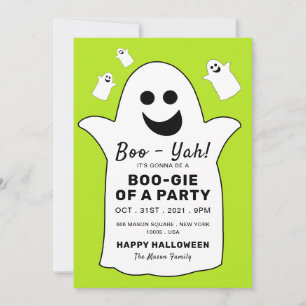 Feliz Fantasma, Festa de Halloween Verde