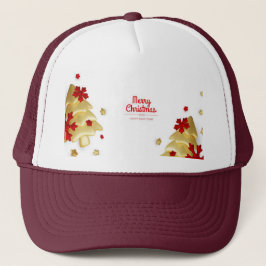 Feliz Feliz ano novo de Natal Boné Festivo