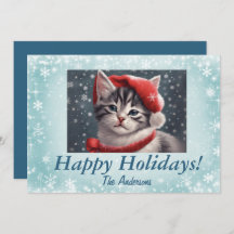 Feliz feriado, cartão de Natal