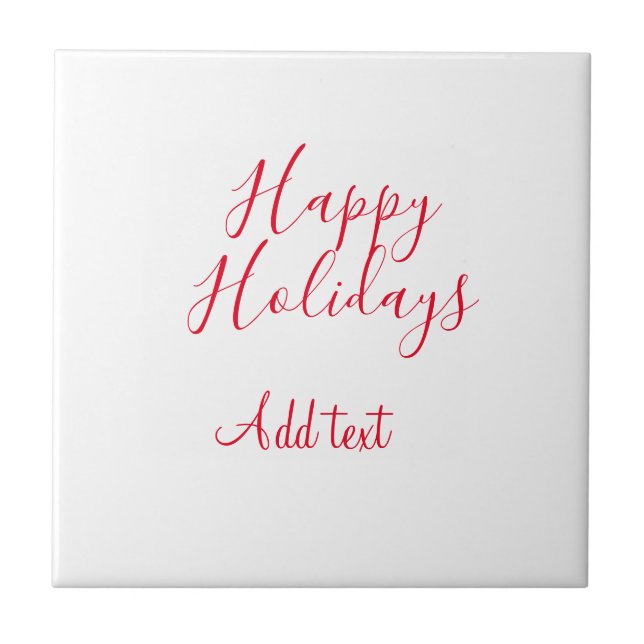 Feliz feriado natalino simples mi (Frente)