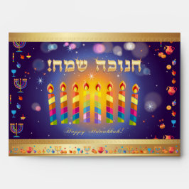Feliz Festival de Luzes Hanukkah