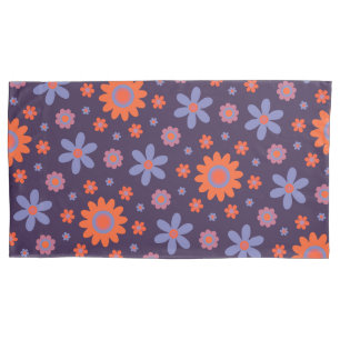Feliz Flores Retro Cute 70s Hippie Daisy Pattern