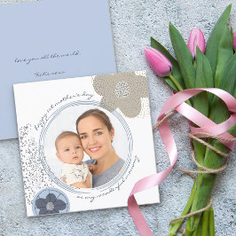 Feliz foto de flores modernas da Mamãe de 1rua