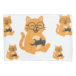 Feliz Gamer Cat - Divertimento no videogame