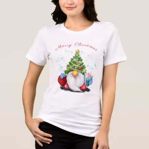 Feliz Gnomo com o Feliz Natal