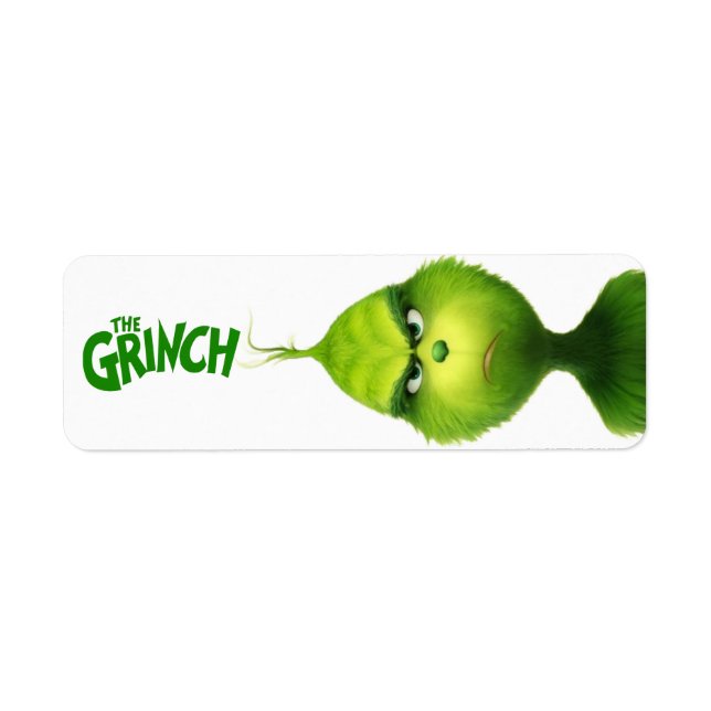 🏷Feliz Grinchmas💚  | Etiqueta de Endereço de Fer (Frente)