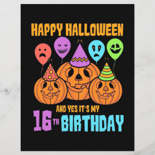Feliz Halloween 16º aniversário