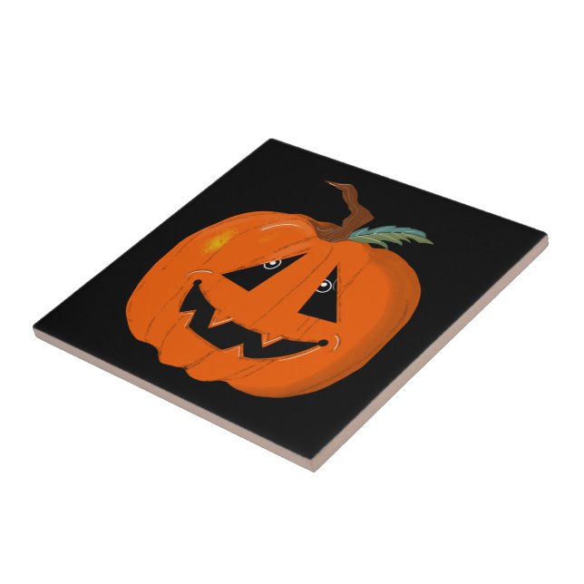 Feliz Halloween Arte Ilustrativa Jack O Lantern (Lateral)