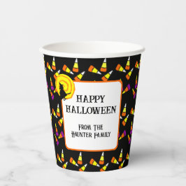 Feliz Halloween - Bruxa Bonita - Padrão de Milho D
