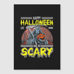 Feliz Halloween Coma Beba E Seja Assustadoramente