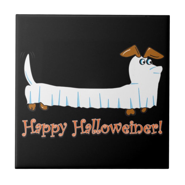 Feliz Halloween Dachshund (Frente)