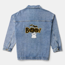 feliz halloween Denim Jacke