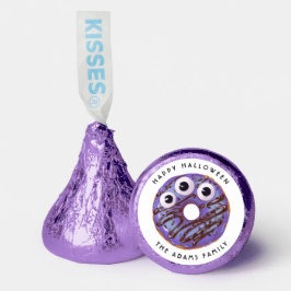 Feliz Halloween Googley Eyed Purple Monster Rosqui