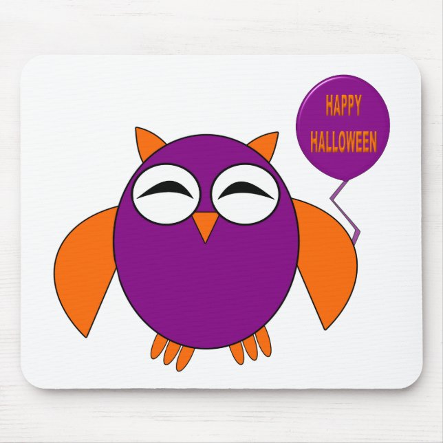 Feliz Halloween Party Owen Mousepad (Frente)