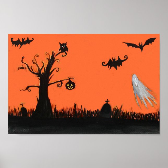 Feliz Halloween - Poster de Papel (Frente)