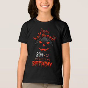 Feliz Halloween Sim É o meu aniversário de 20