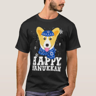 Feliz Hanukkah Amor Corgi Suéter Feio Natal P
