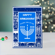 Feliz Hanukkah Belo Feriado Judeu
